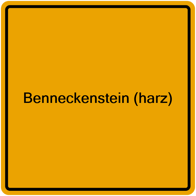 Einwohnermeldeamt24 Benneckenstein (harz)